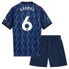 Camisola + Calções Arsenal Gabriel 6 Criança Equipamento 2ª 2025-26